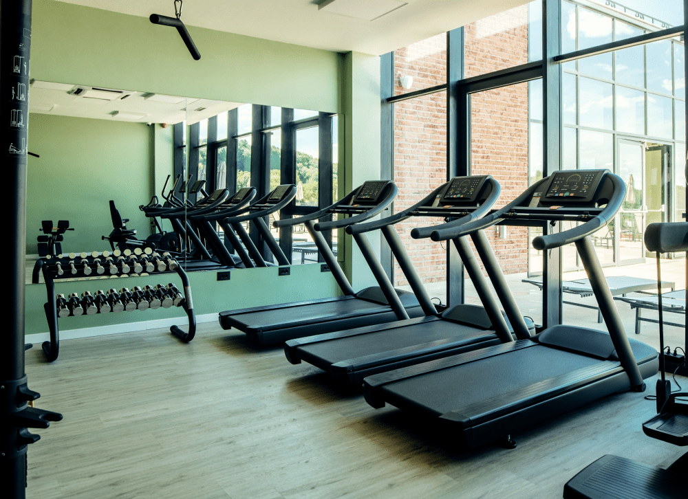 Gym equipment at Timeless Beach Resort