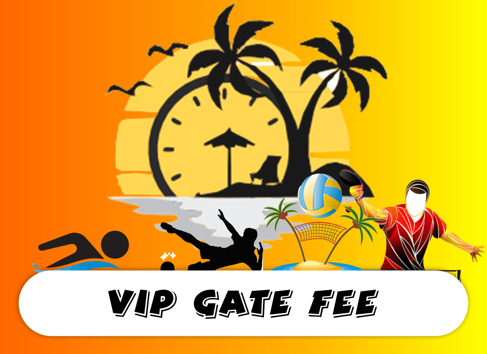 VIP gate fee package at Timeless Beach Resort